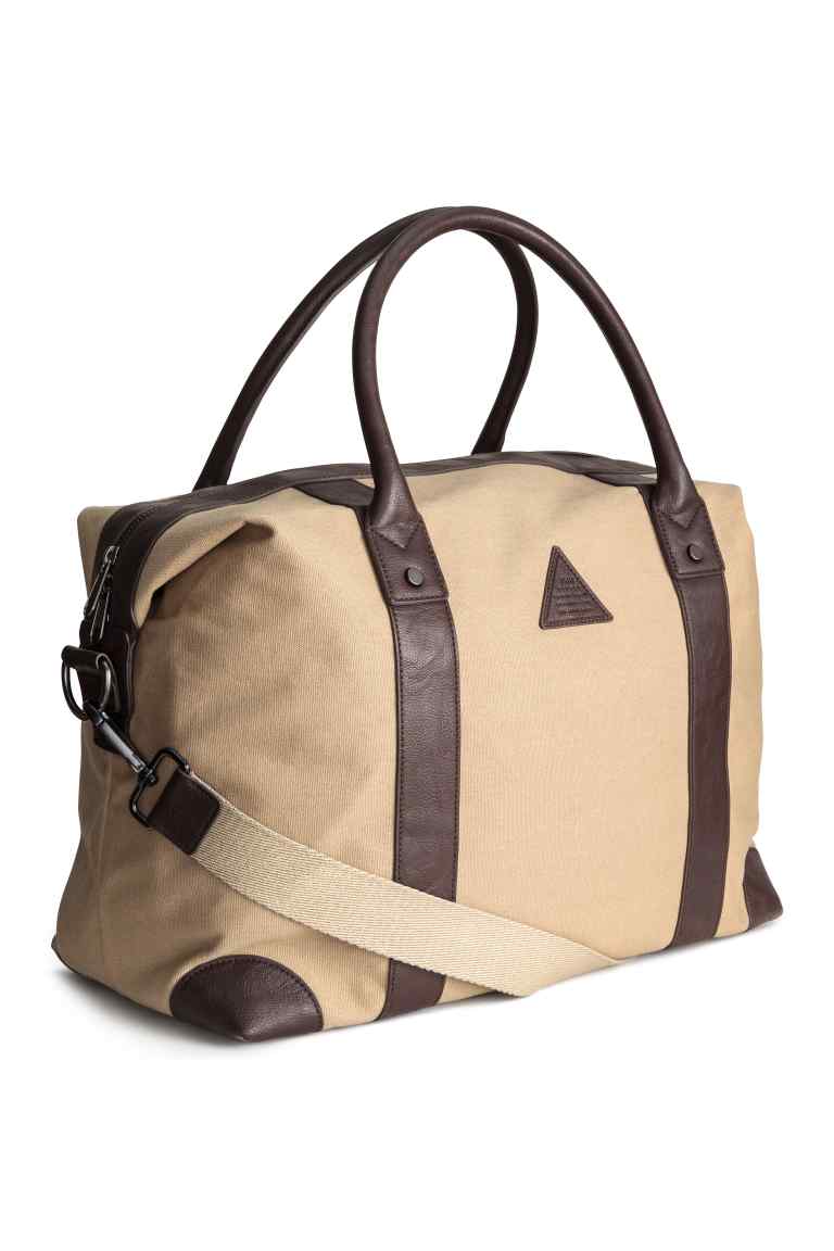 Canvas weekend bag